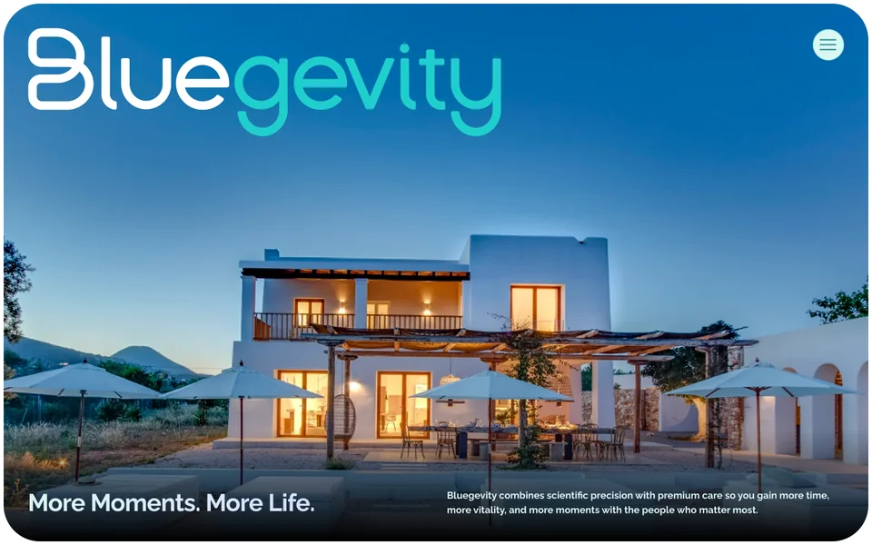 Bluegevity screens